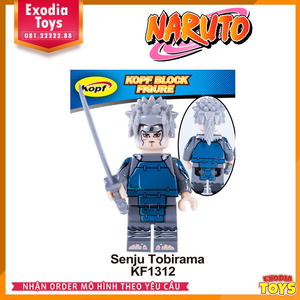 Xếp hình Minifigure Boruto Hậu Sinh Khả Úy - Đồ Chơi Lắp Ghép Sáng Tạo - KOPF KF6112