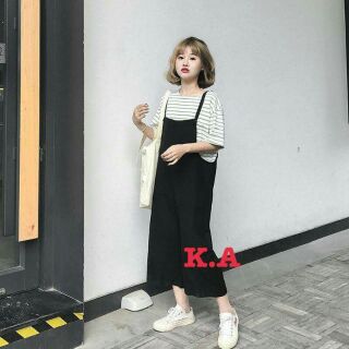 [SIÊU ĐẸP_ SIÊU HOT]Set yếm ống rộng_KA