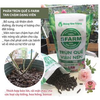 Phân Trùn Quế Viên Nén