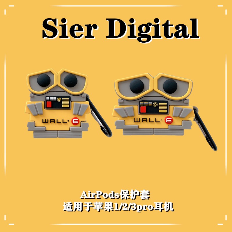 Vỏ Đựng Bảo Vệ Hộp Sạc Tai Nghe Airpods 1 / 2 Hình Ngộ Nghĩnh