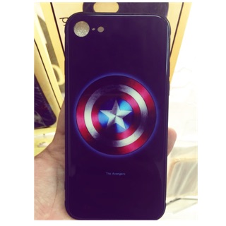 Ốp lưng 3D dạ quang , cường lực Iphone 6 - X