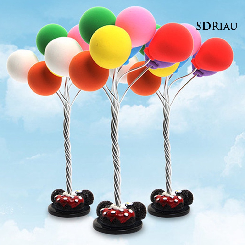 Phụ kiện hình bóng bay đáng yêu lãng mạn dùng trang trí nội thất xe hơi