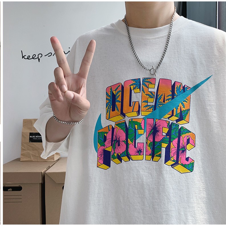 Áo thun tay lỡ form rộng unisex Tiger.86 AFR213