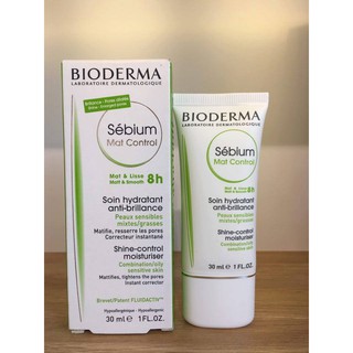 [Dùng thử] Kem Dưỡng Kiềm Dầu Bioderma Sébium Mat Control (30ml)