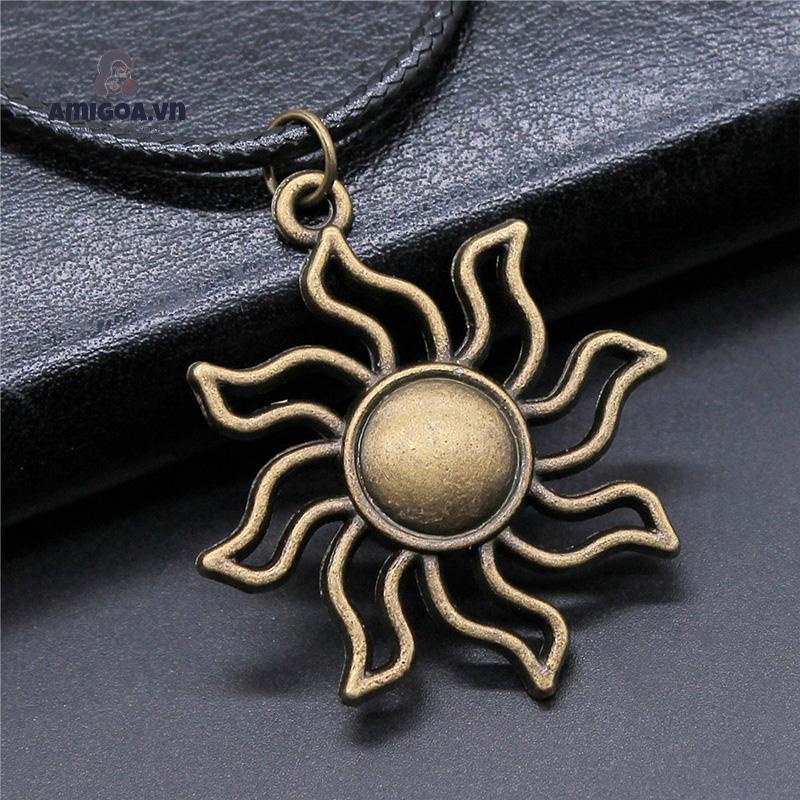 ✨✨Vòng Cổ Choker Dây Da Mặt Ngôi Sao Thời Trang Cho Nam Và Nữ