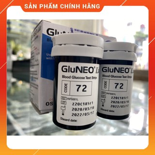 QUE THỬ TIỂU ĐƯỜNG GLUNEO LITE 50 TEST- HÀN QUỐC
