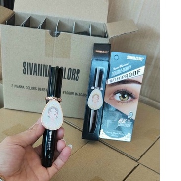 Mascara Sivanna Color Density Magic Mirror HF924 Dày Mi - Tơi Mi