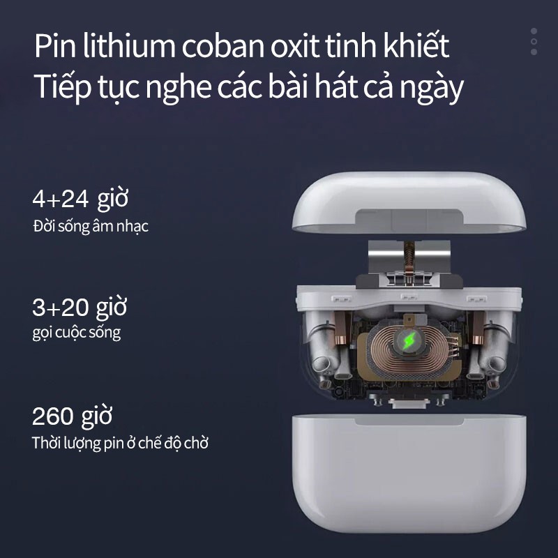 (COD) HIFI Tai nghe gọi Bluetooth Bluetooth Pro 4, âm thanh rõ ràng và sống động, phong cách mới