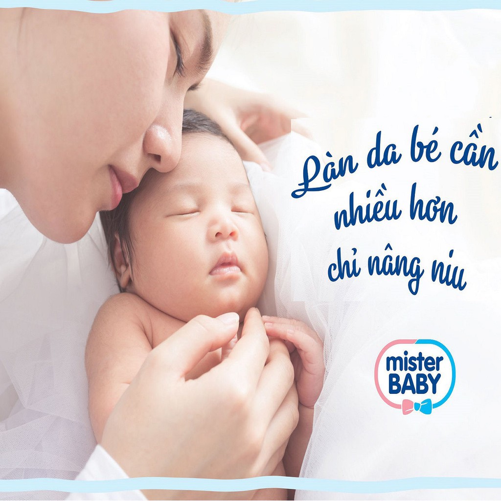 Sữa Tắm Khô Cho Bé Yêu Mister Baby Cleansing Milk (ITALY) | Làm Sạch Dịu Nhẹ - Cân Bằng Độ Ẩm - Bảo Vệ Làn Da Bé (250ml)