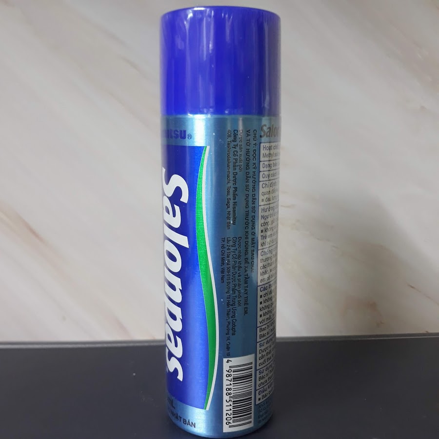 [CHÍNH HÃNG]XỊT SPRAY SALONPAS JET SPAY MẪU MỚI