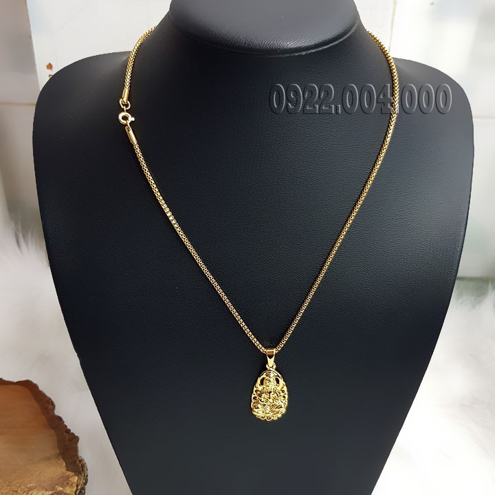Dây chuyền mặt tượng bồ tát MZ1477