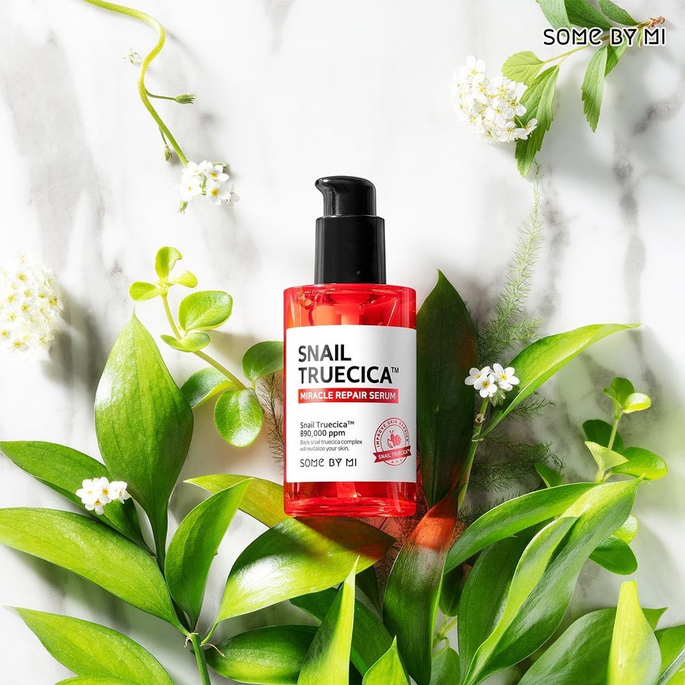 Tinh Chất Dưỡng Phục Hồi, Cải Thiện Vết Thâm, Sẹo Lõm Some By Mi Snail Truecica Miracle Repair Serum 50ml