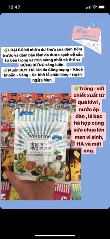 Mặt nạ Saborino Morning Face Mask