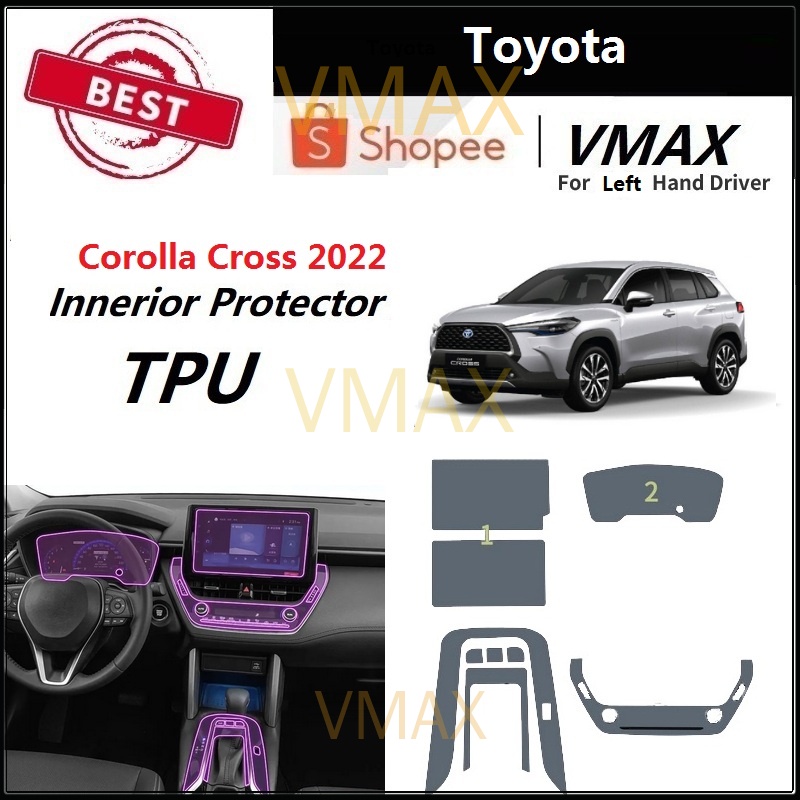 Bảo vệ bên trong Toyota Corolla Cross TPU Tương thích với Toyota Corolla Cross