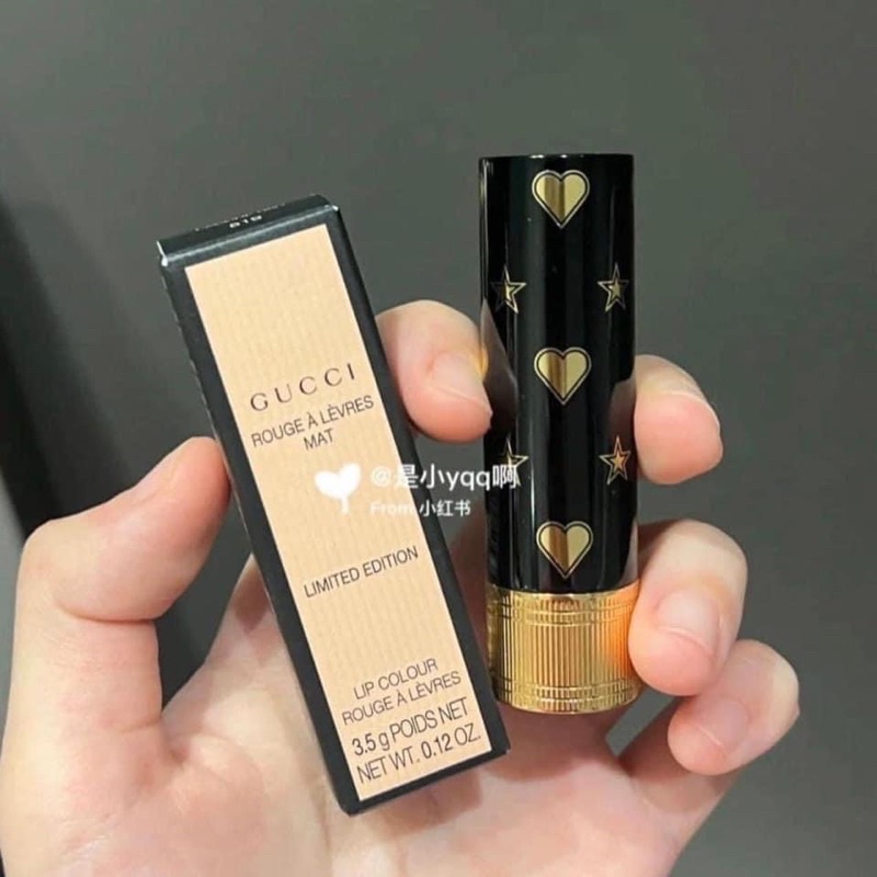 [ Chính hãng ] SON GUCCI 25 đỏ thuần bản limited