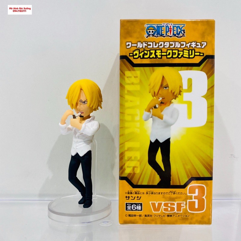 Mô hình Gia đình Vinsmoke Germa 66 Family WCF Full box . Gia Đình Sanji hắc cước - Figure One Piece