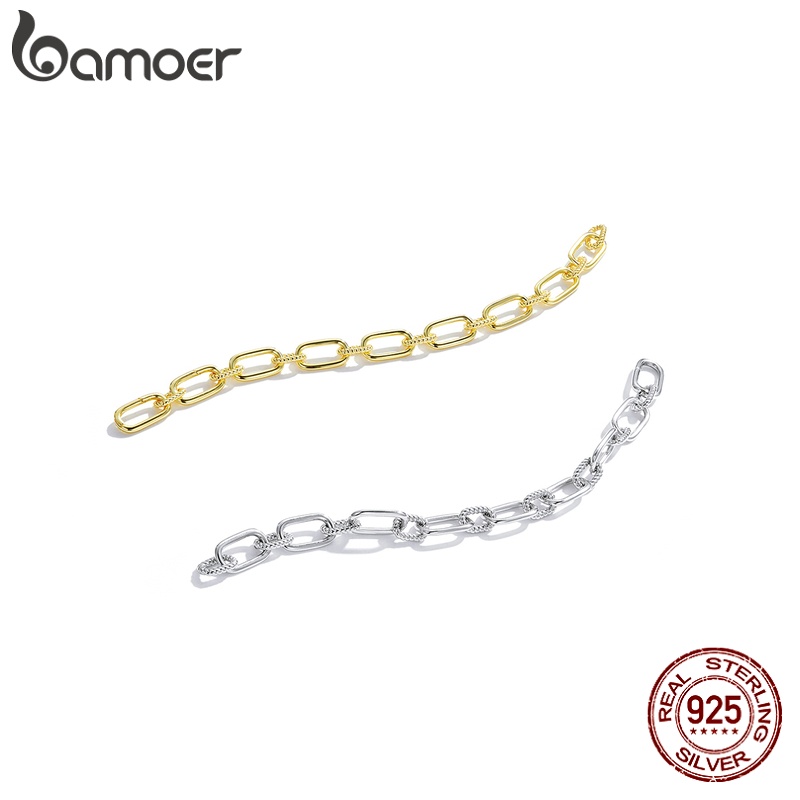 Vòng đeo tay bamoer BAMOER Bạc 925 đa kiểu dáng sang trọng cao cấp