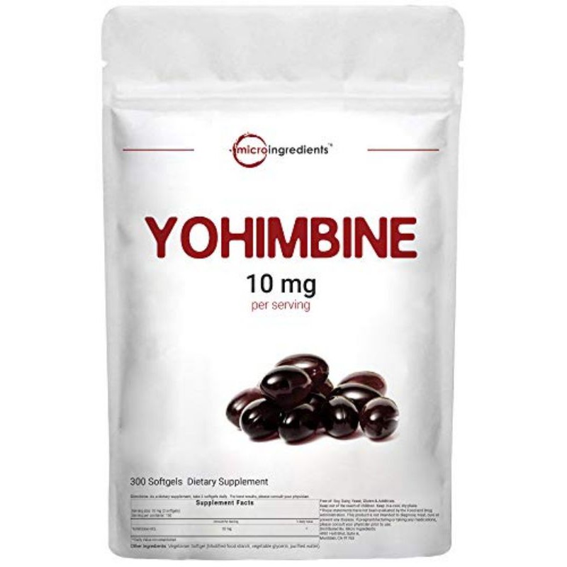 Tăng Cơ Giảm Mỡ Giảm Cân Yohimbine 10mg Micro ingredients