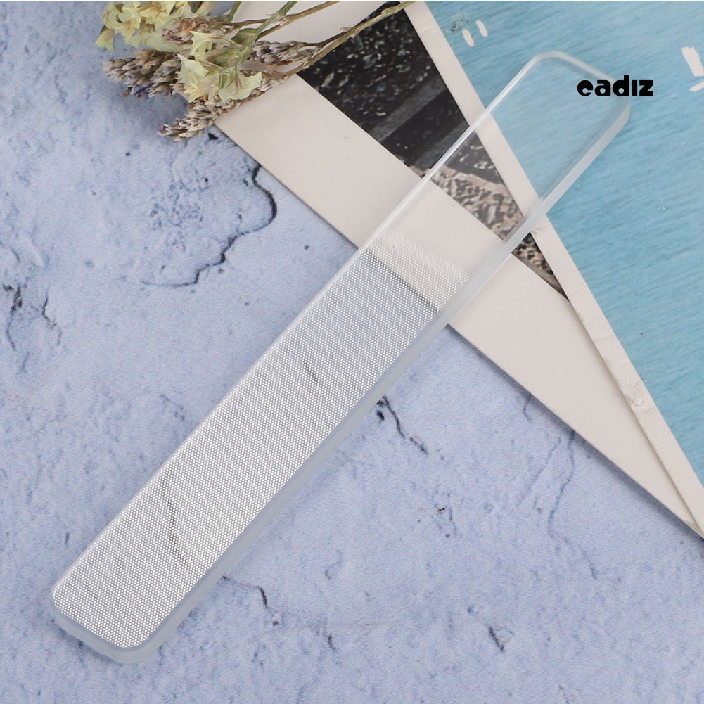 [Hàng mới về] Dụng Cụ Dũa Móng Tay Thủy Tinh Pro 2 Mặt