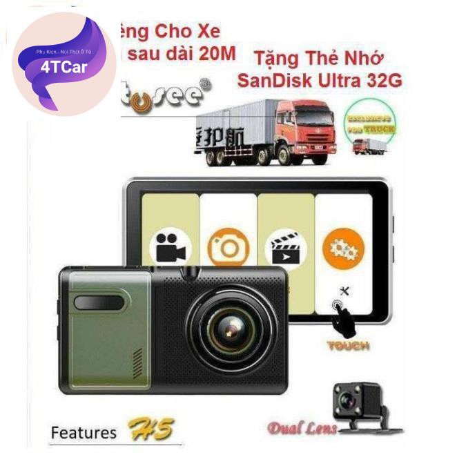 Camera hành trình xe tải Wintosee H5 .( bản việt hóa dễ sử dụng )