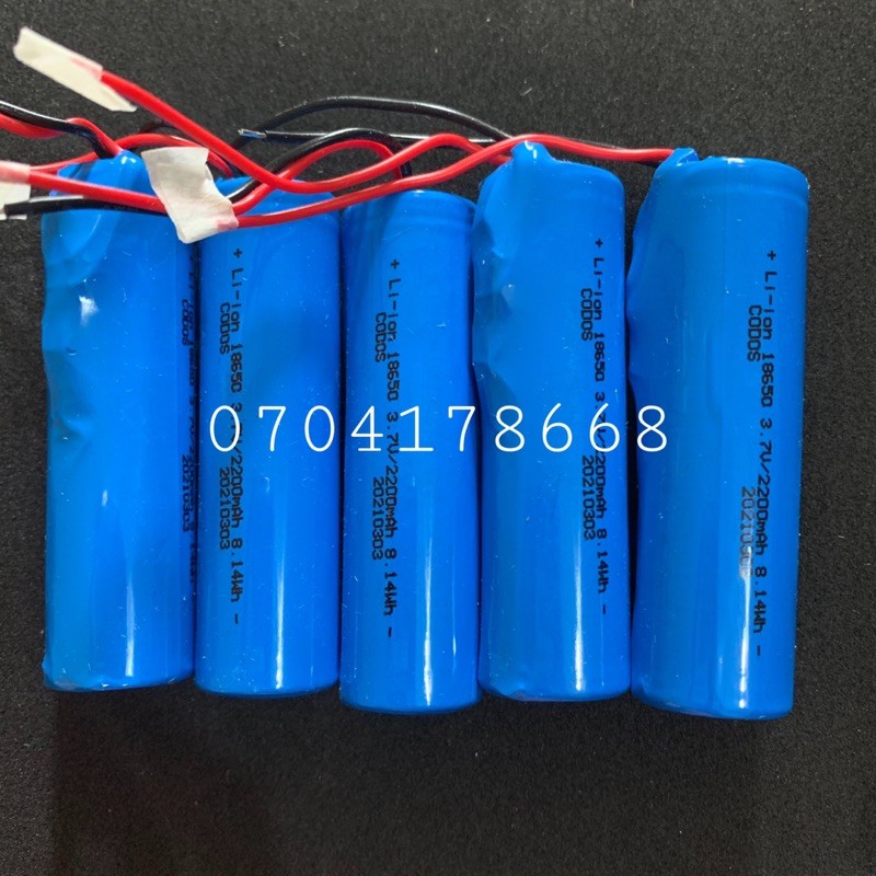 Pin tông đơ Codos 2200-2600mAh