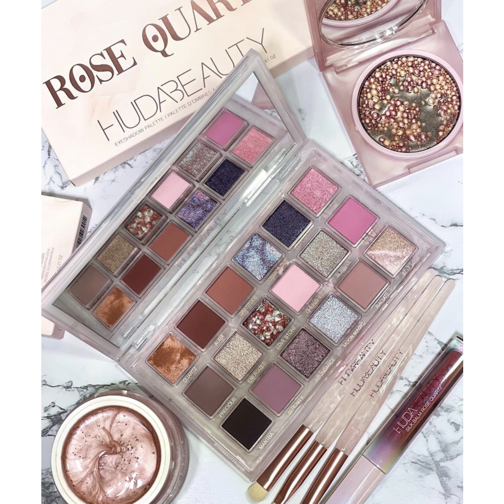 Bảng Mắt Huda Beauty - Rose Quartz Eyeshadow Palette