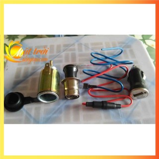 Bộ chế sạc điện thoại trên xe máy V2