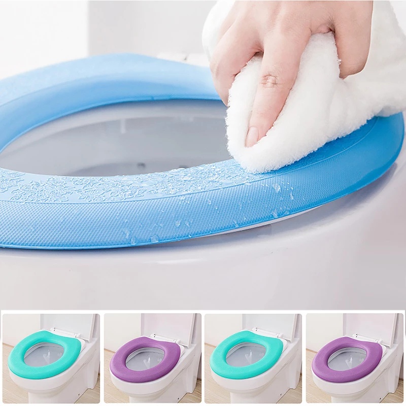 Bộ Miếng Lót Bồn Cầu Mềm Hình Chữ O Chống Thấm Nước