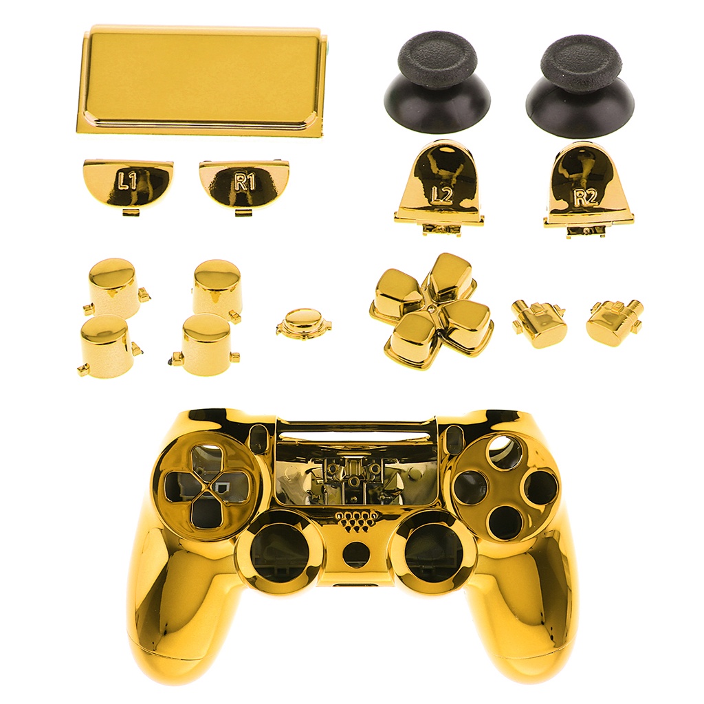 Bộ Nút Bấm + Vỏ Bọc Thay Thế Cho Điều Khiển Chơi Game Sony PS4 Pro