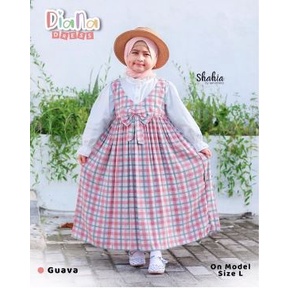 ☪Áo Choàng Cotton MIX RAYON Rộng 54-84cm☪ | Trẻ em Dres | Váy Cô Gái | Váy Cô Gái | Áo Choàng Trẻ Em | Quần Áo Hồi Giáo Cho Trẻ Em | Váy Cho Bé Gái | Dres Của Cô Gái | Váy Shahia DIANA Trẻ Em
