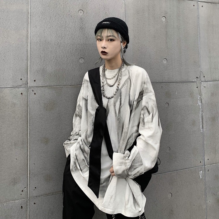 Áo thun ulzzang tay dài ombre mới | BigBuy360 - bigbuy360.vn