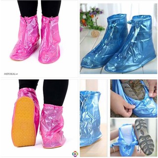 Ủng cao cổ đi mưa chống ướt giày dép cho nam và nữ