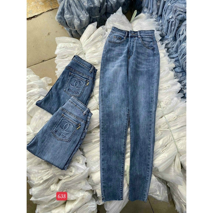.8 MẪU Quần JEAN Nữ 2021 Lưng Cao chuần shop VNXK bao đẹp chất lượng ,bó co giãn vải dày mịn( đổi trả nếu không ưng)0