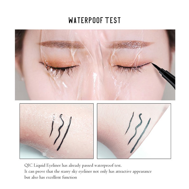 Bút kẻ mắt COCUTE dạng lỏng chống nước lâu trôi 3.5g