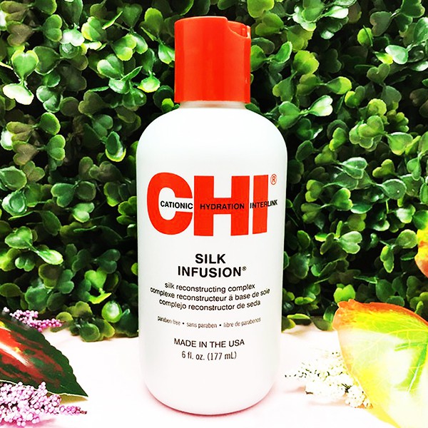 Mua nhiều giảm giá | Tinh dầu dưỡng tóc CHI Silk Infusion 177ml dành cho tóc khô xơ, hư tổn, chẻ ngọn