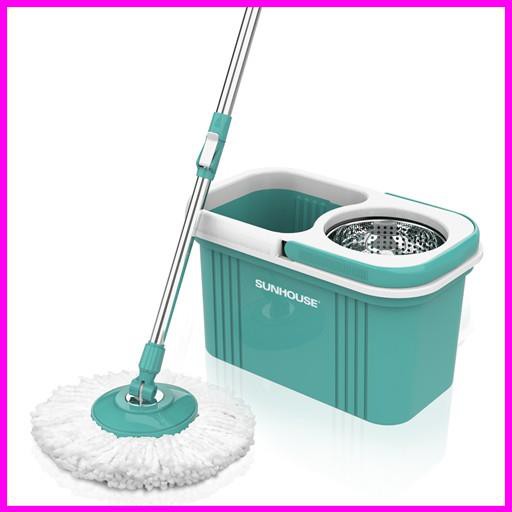 BỘ LAU NHÀ XOAY 360 ĐỘ HAPPYTIME KS-CL330S - Kim Bảo Official Store
