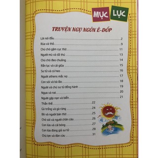 Sách - Truyện Ngụ Ngôn Ê-Dốp (bìa cứng)