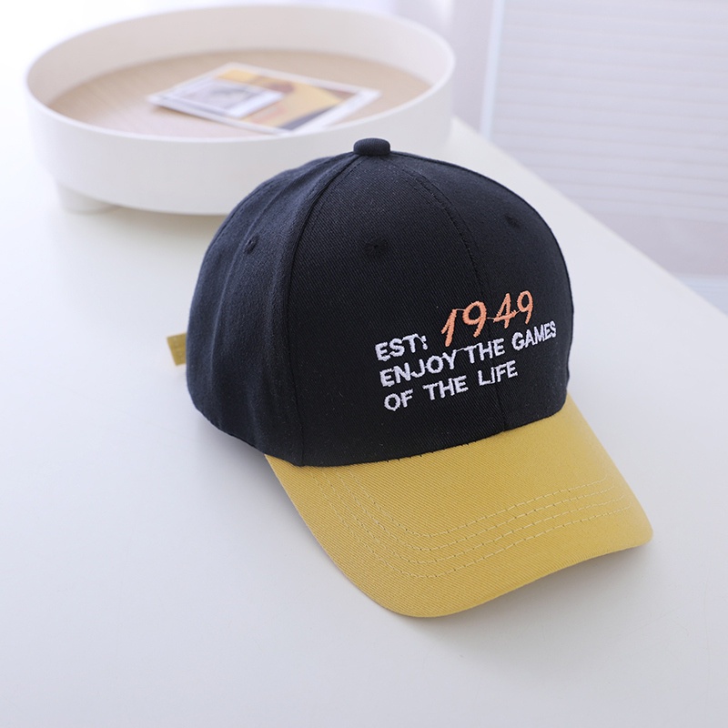 Mũ Lưỡi Trai Thêu Chữ Đơn Giản Thời Trang Cho Bé