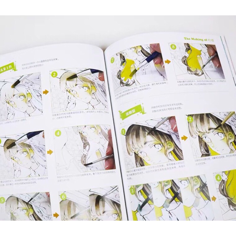 Ssbook II - Hướng Dẫn Vẽ Màu Nước - Artbook nghệ thuật minh hoạ hướng dẫn vẽ tranh màu nước