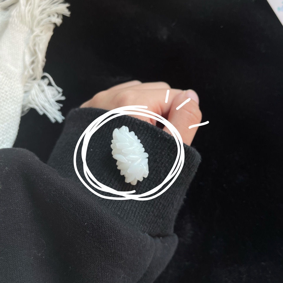 Kẹp tóc mái và ghim áo hình cơm nắm nhỏ nhắn phong cách hàn quốc đáng yêu K146