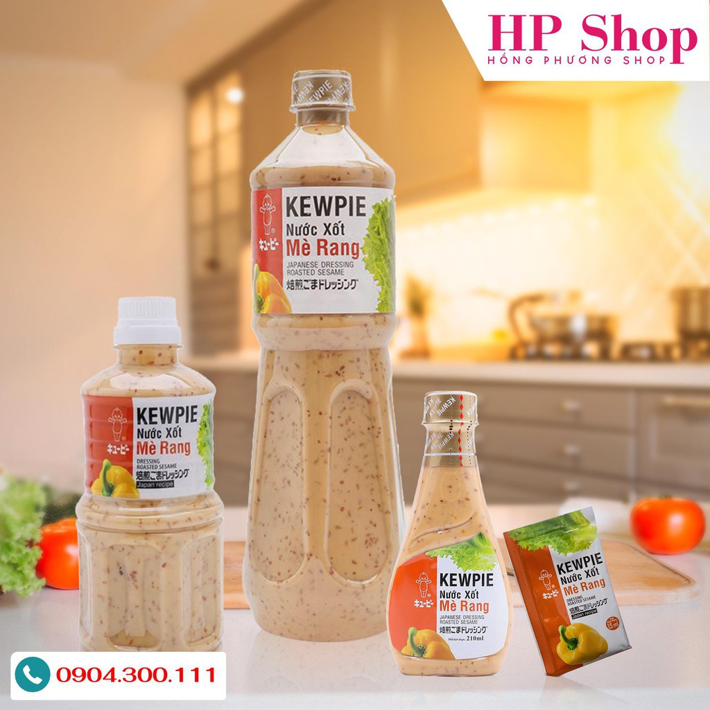 Combo 5 gói Nước xốt mè rang Kewpie 15ml | BigBuy360 - bigbuy360.vn
