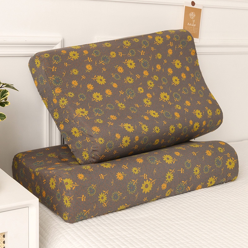 1 Vỏ Gối Cao Su Cotton Chất Lượng Cao Kích Thước 30x50 40x60