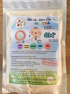 BỘT ĂN DẶM CHO BÉ,gói 500g