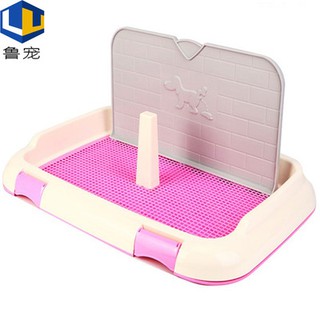 KHAY VỆ SINH CÓ CỌC VÀ TƯỜNG DÀNH CHO CHÓ SZ LỚN (45X66)