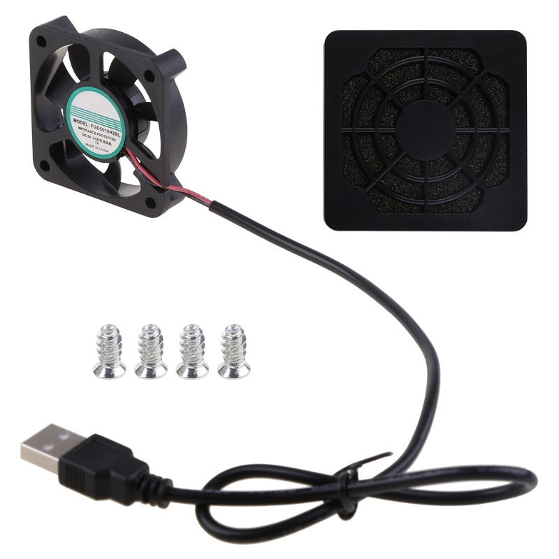 1 Quạt Tản Nhiệt CPU FGD5010H2BL Cho DC 5V 0.1A USB 50x50X10m