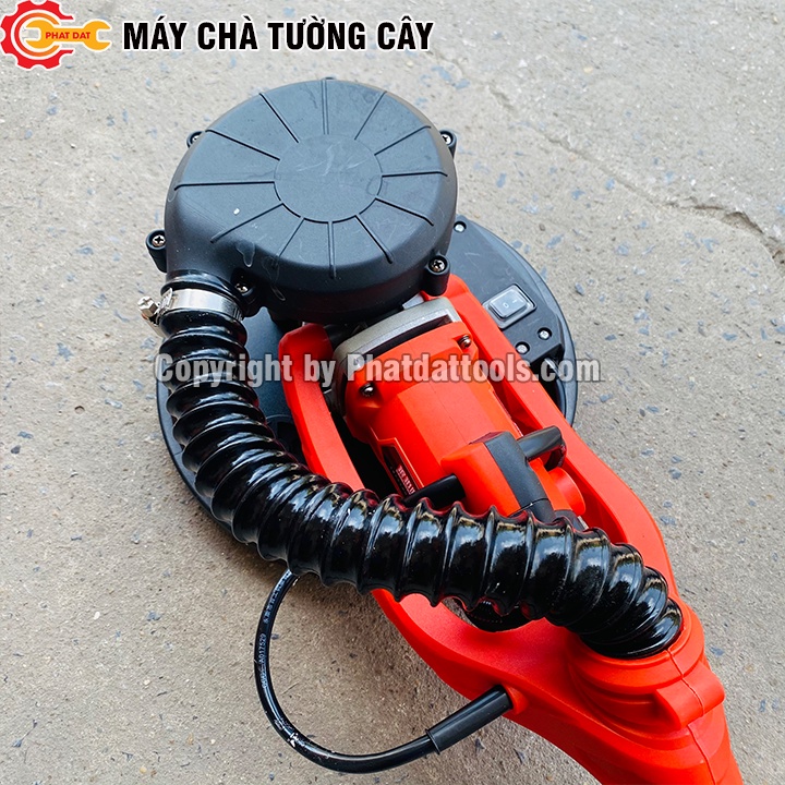 Máy Chà Tường Cây Làm Sơn Bả 225F-Máy Xả Nhám Tường Dạng Cây Dài