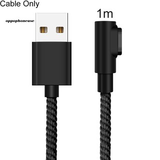 【OPHE】Elbow Magnetic Plug Adapter Fast Charge Data Cable for iPhone Micro USB Type-C