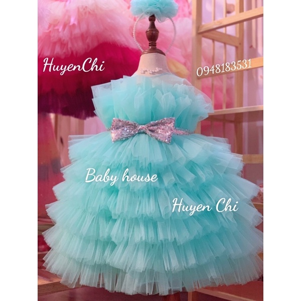 VÁY CÔNG CHÚA BÉ GÁI 👗