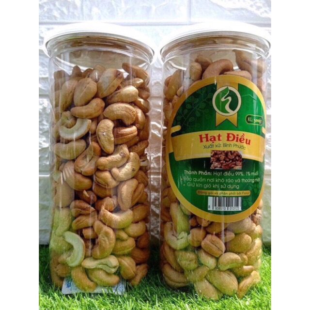 Hạt điều tách lụa rang muối 500gr