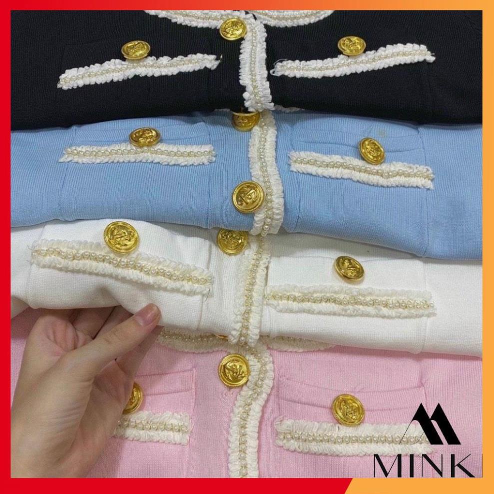 [XẢ_KHO] ÁO KHOÁC LEN DÁNG CROPTOP ĐÍNH KHUY SANG CHẢNH - CHẤT LIỆU LEN CAO CẤP - BA MÀU ĐEN/ XANH/ HỒNG [HOT] | BigBuy360 - bigbuy360.vn